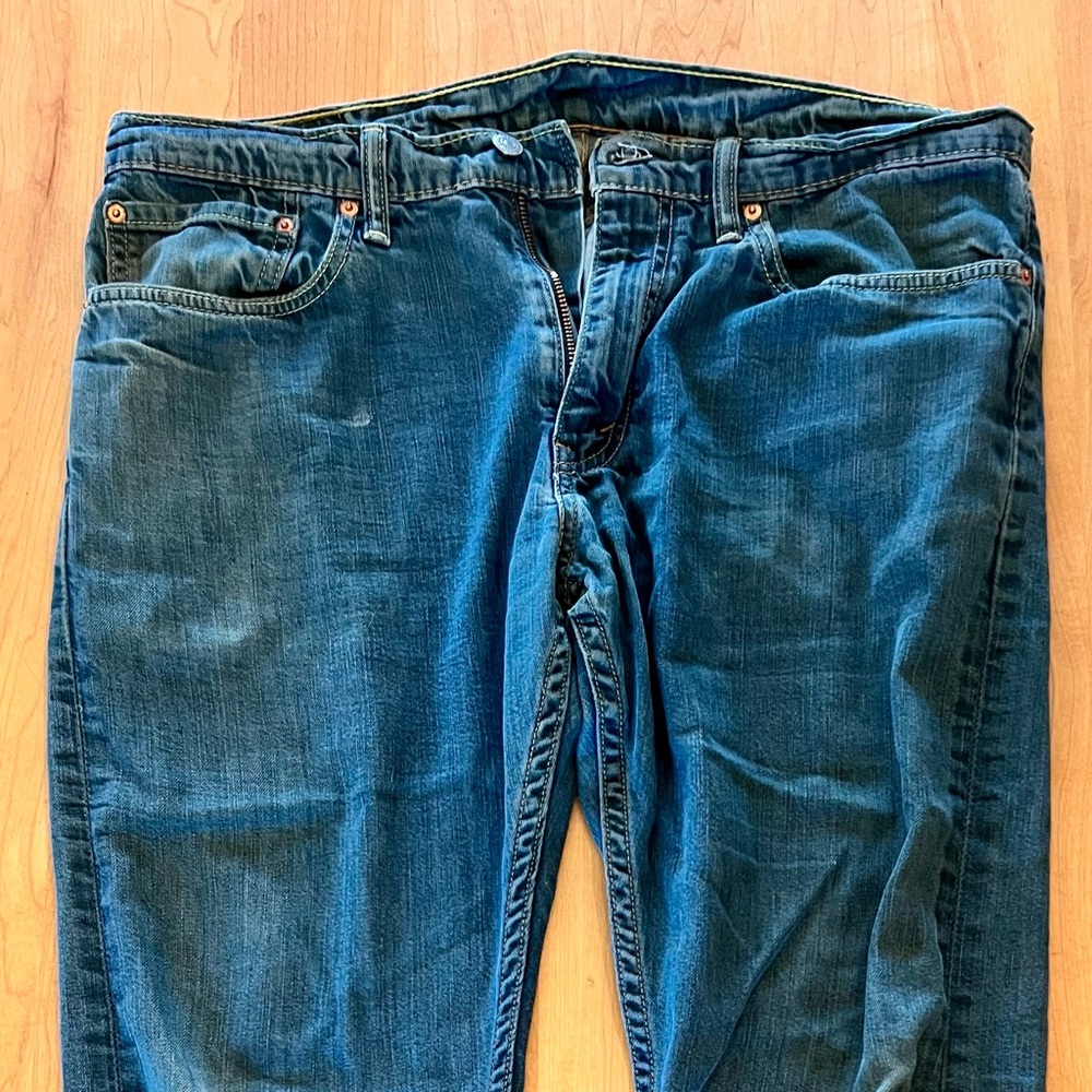 Levi's Men's 508 Athletic Cut Indigo Blue Jeans 34x30